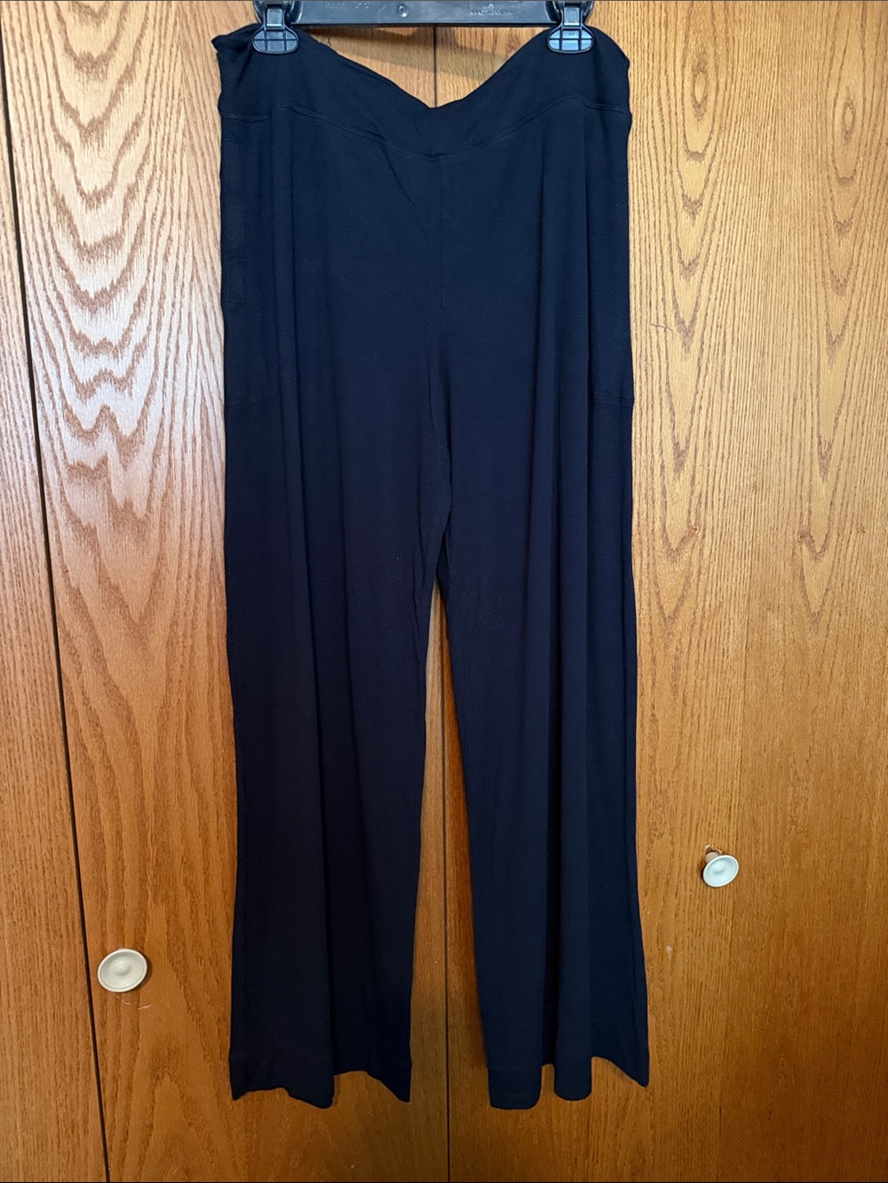 Athleta Women’s Black Wide-Leg Lounge Pants